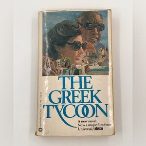 🌹New Listing🌹Fair, vintage condition - The Greek Tycoon - Book by Eileen Lottman